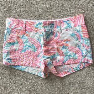 Lilly Pulitzer Pink and Blue Shorts